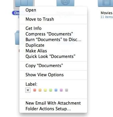 mac context menu