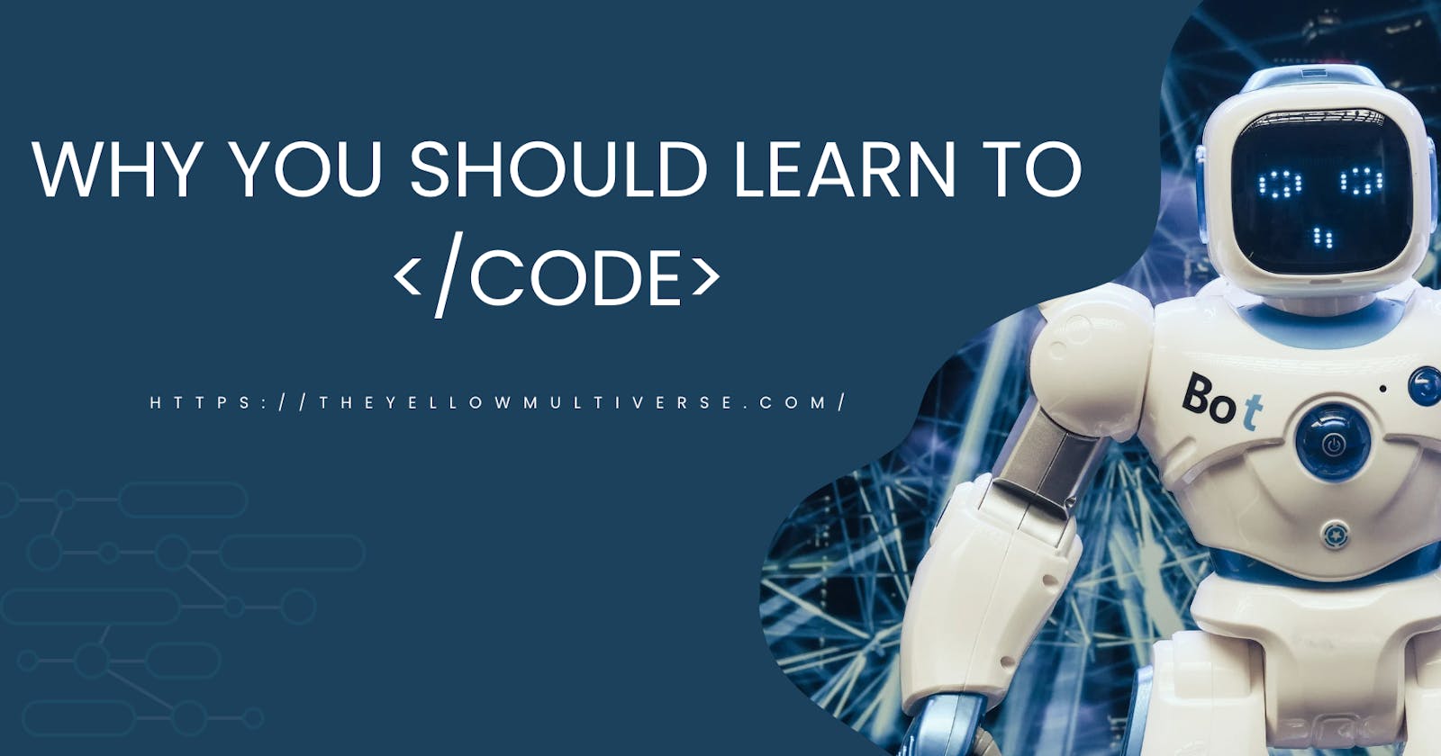 Why should you learn to </code>