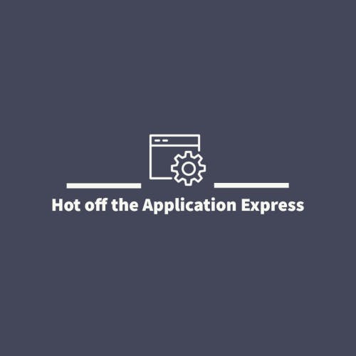 Hot off the Application Express