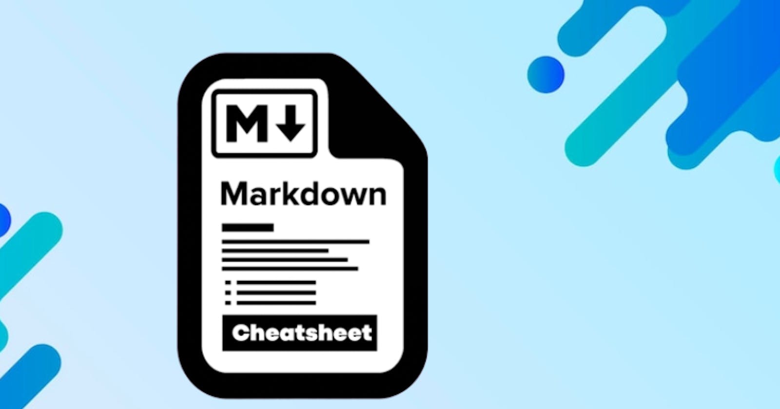 Markdown Cheatsheet for you 🧐