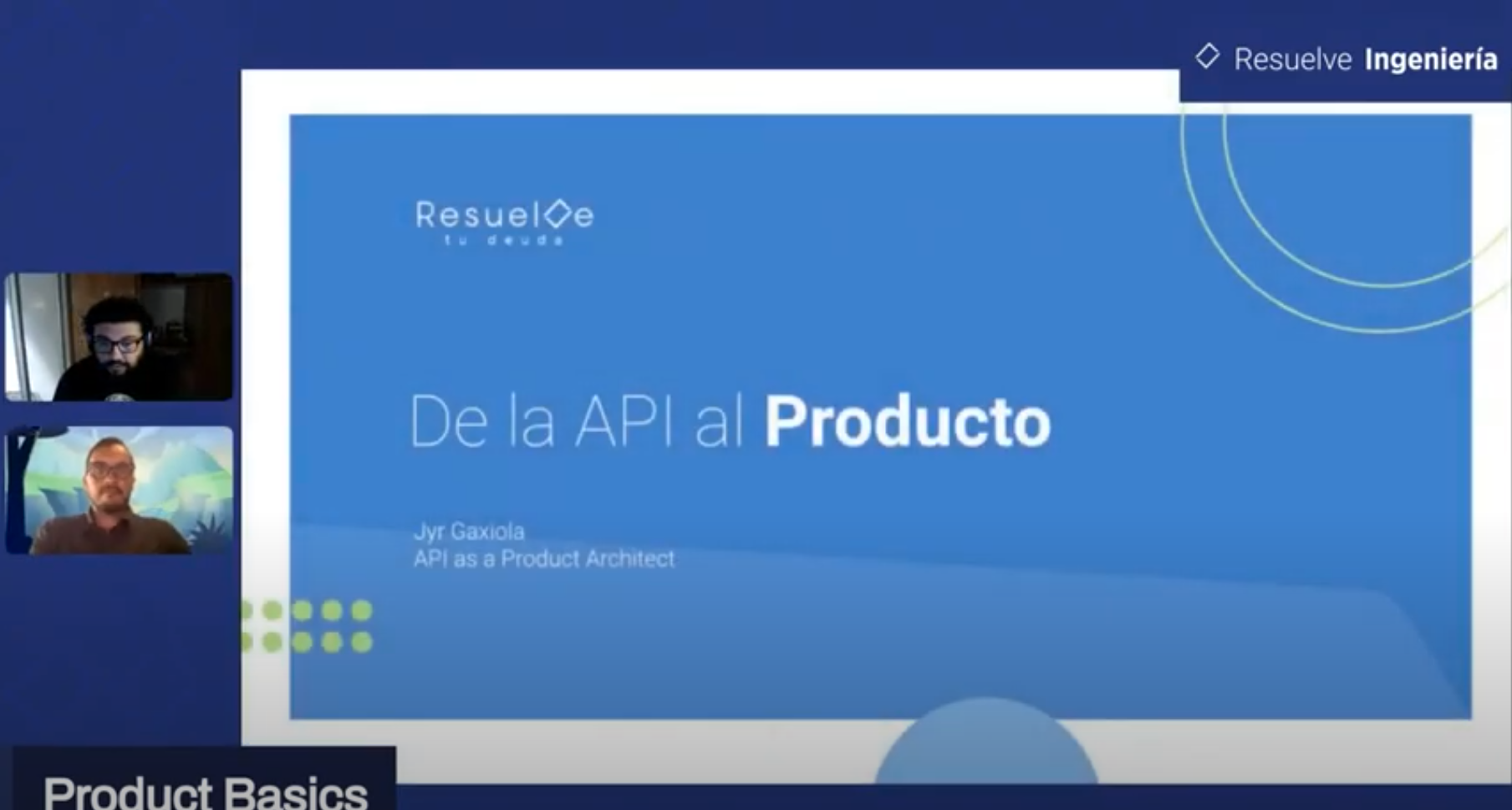 Como construir productos basados en APIs.