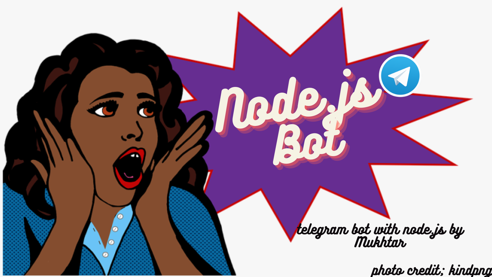 I created a telegram bot using Node.js