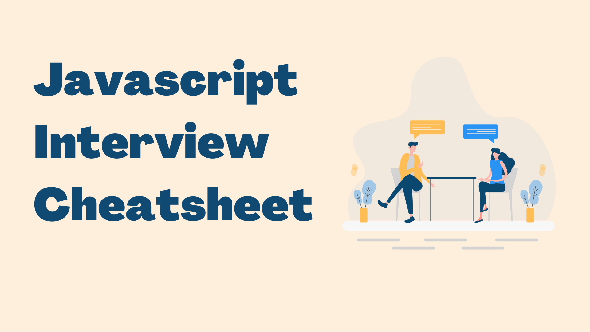 JavaScript Interview Preparation Cheatsheet