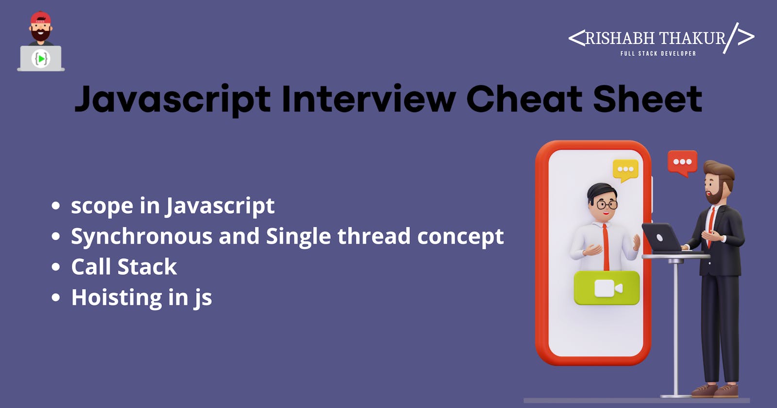 Javascript  Interview Cheat Sheet