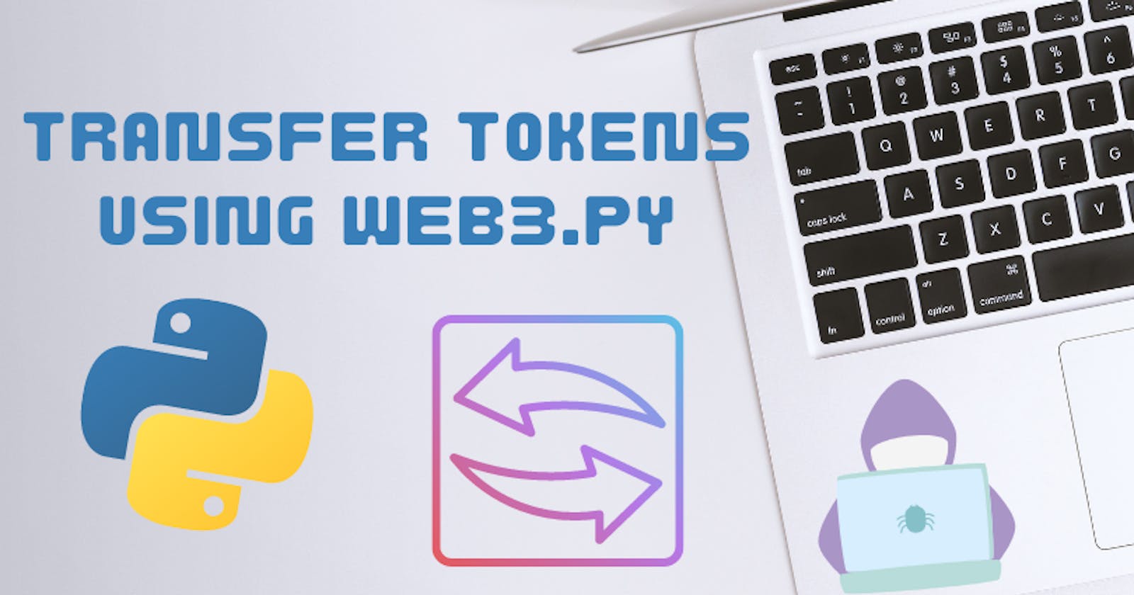Transfer tokens between accounts using web3.py