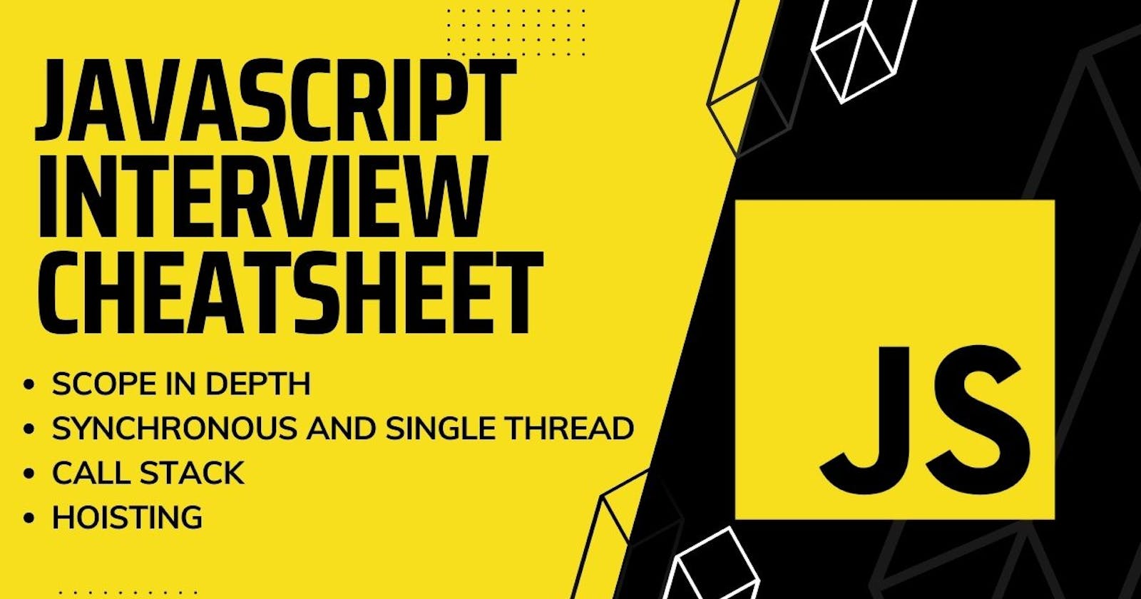 JavaScript Interview CheatSheet