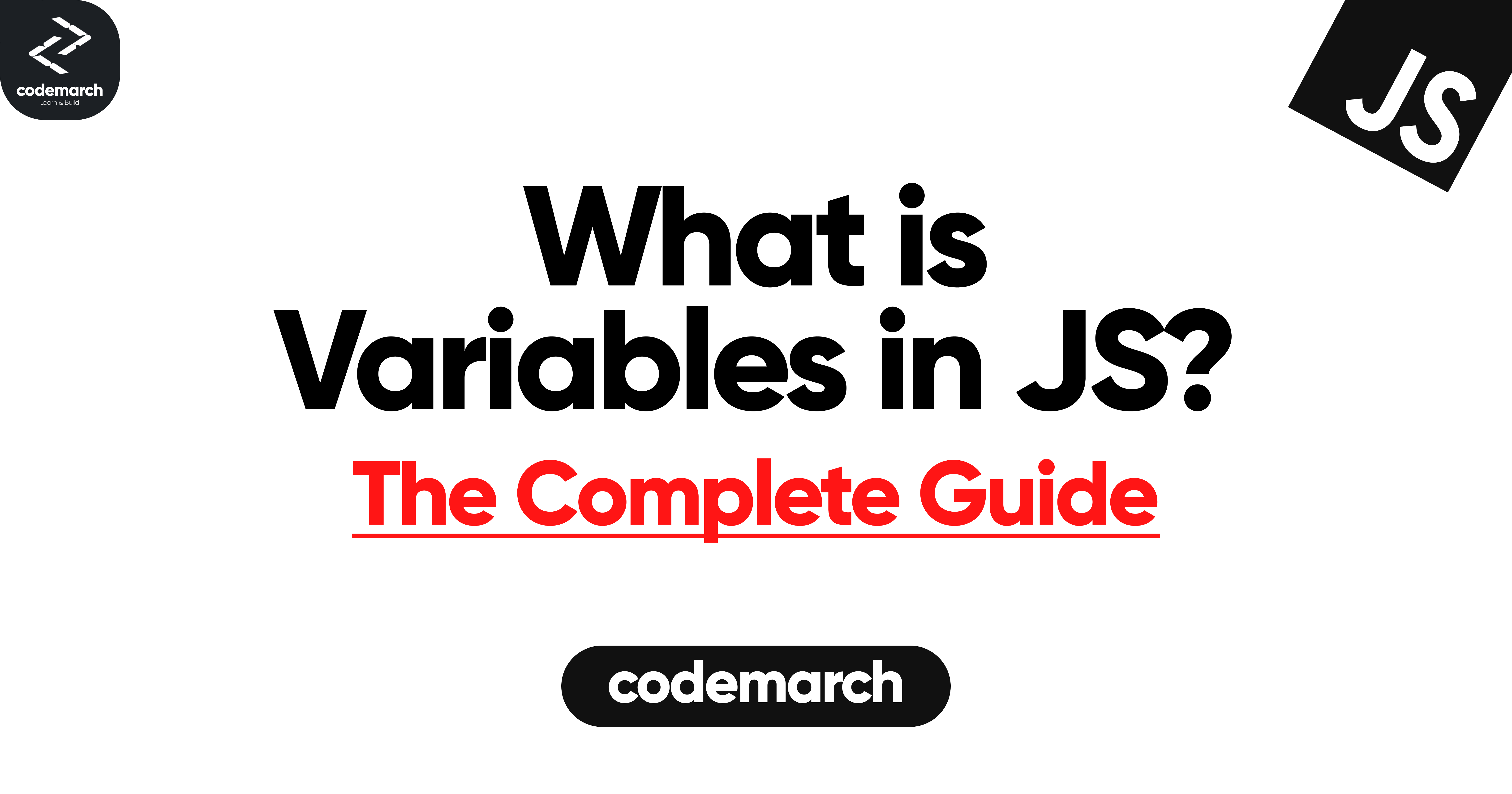 JavaScript Variables and Constants