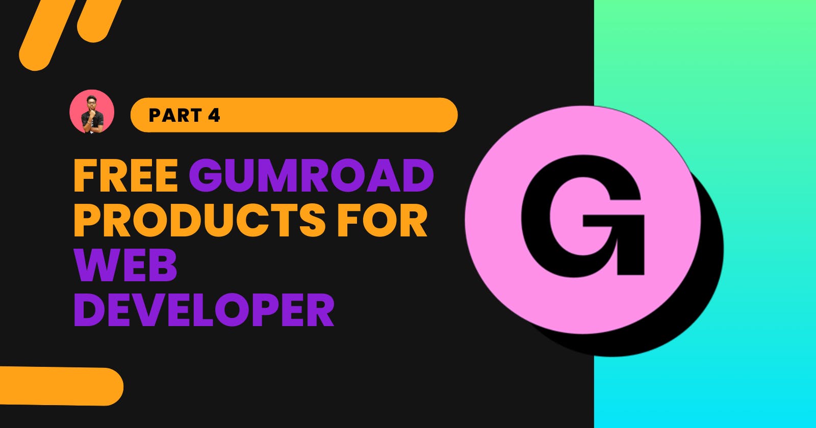 10 Free GumRoad products for Web Developers