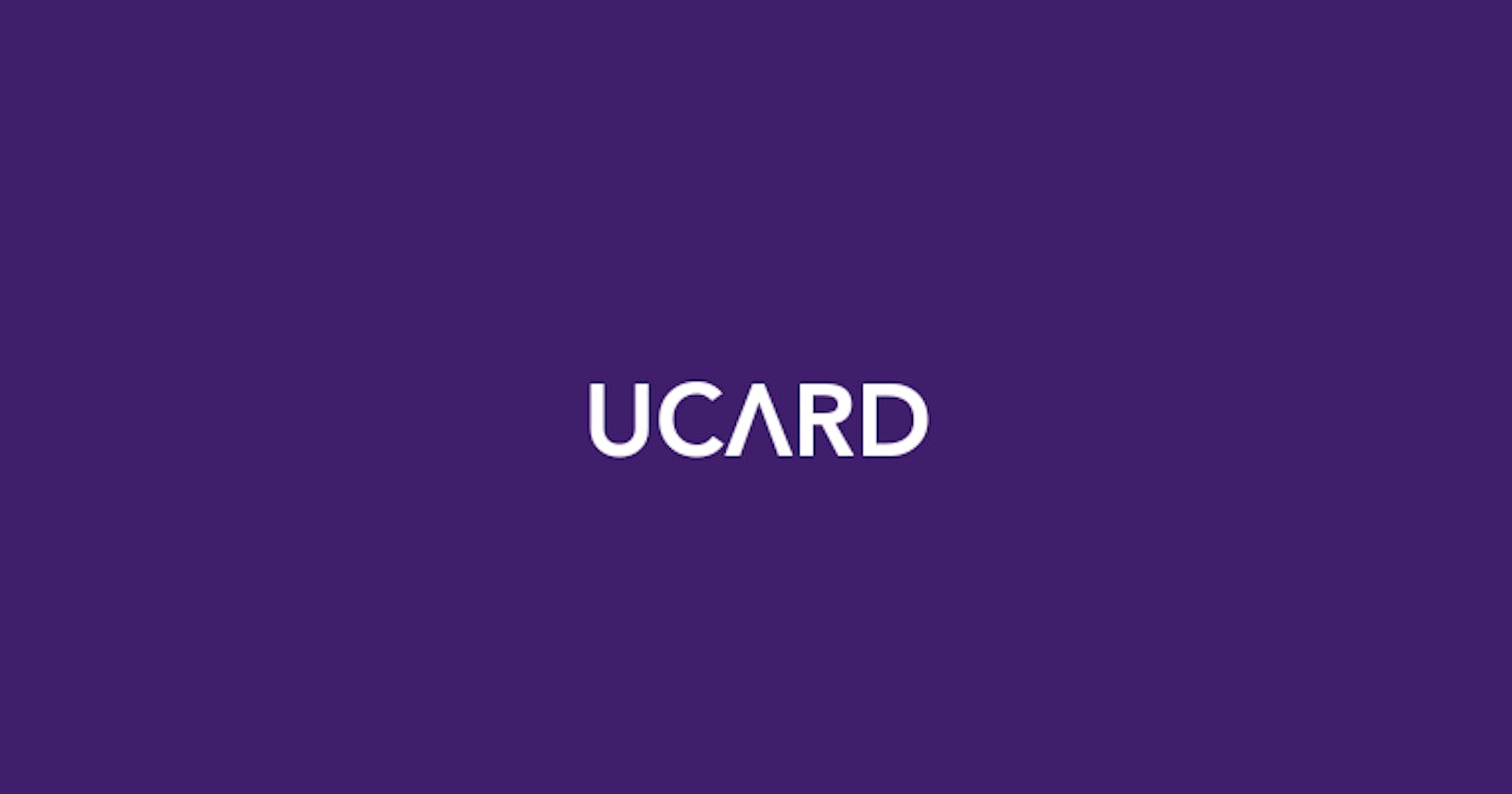 UCARD Product Teardown