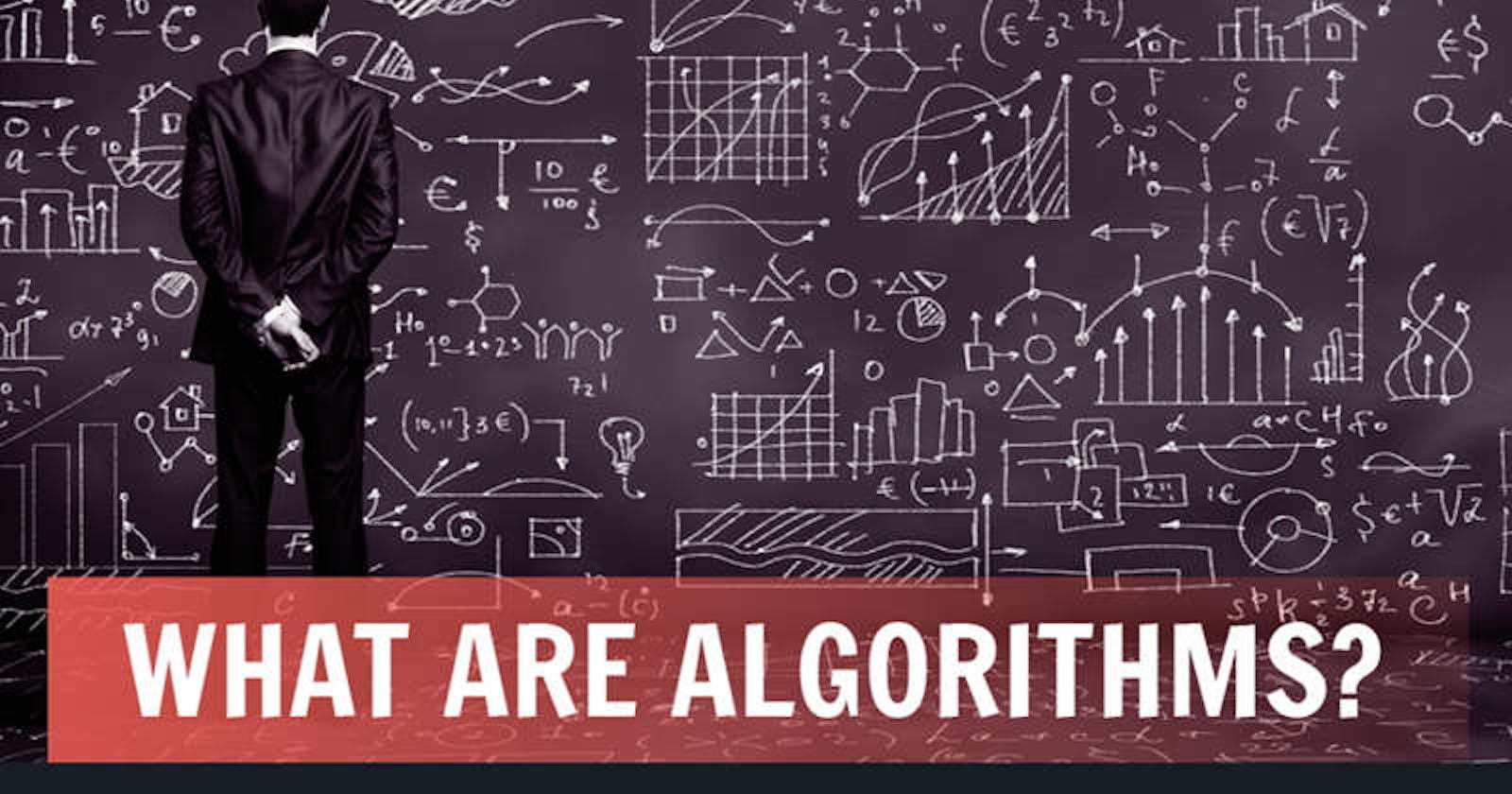 What is an algorithm?