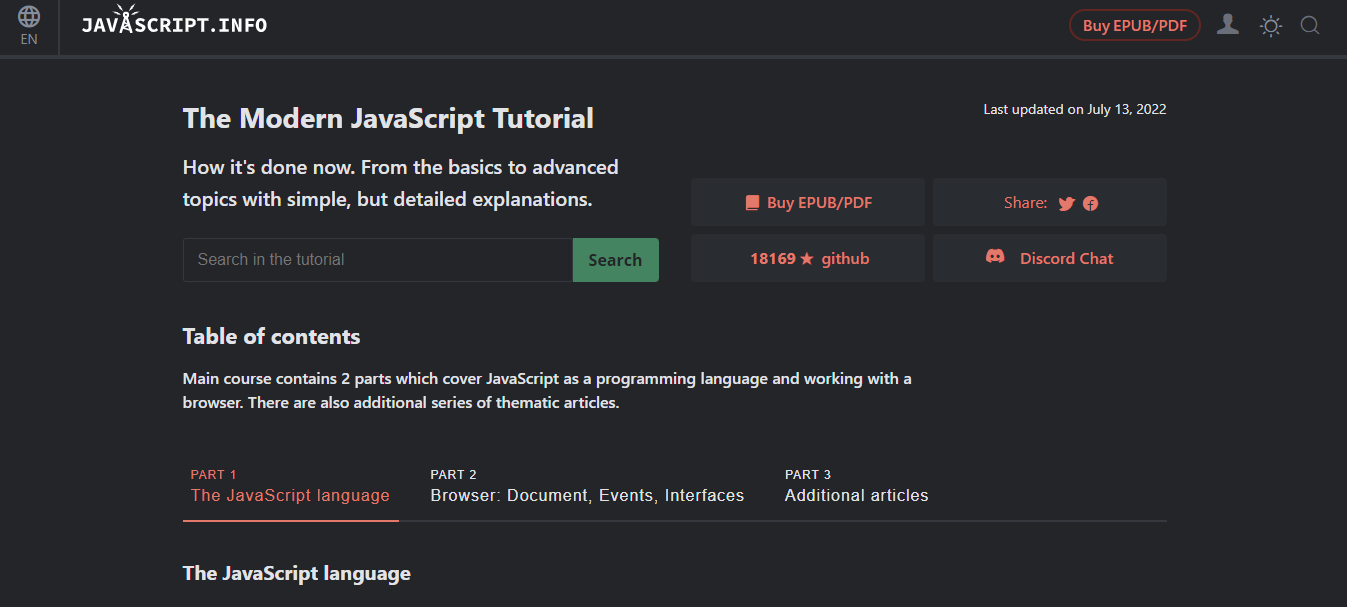 10 Resources To Learn JavaScript For Free