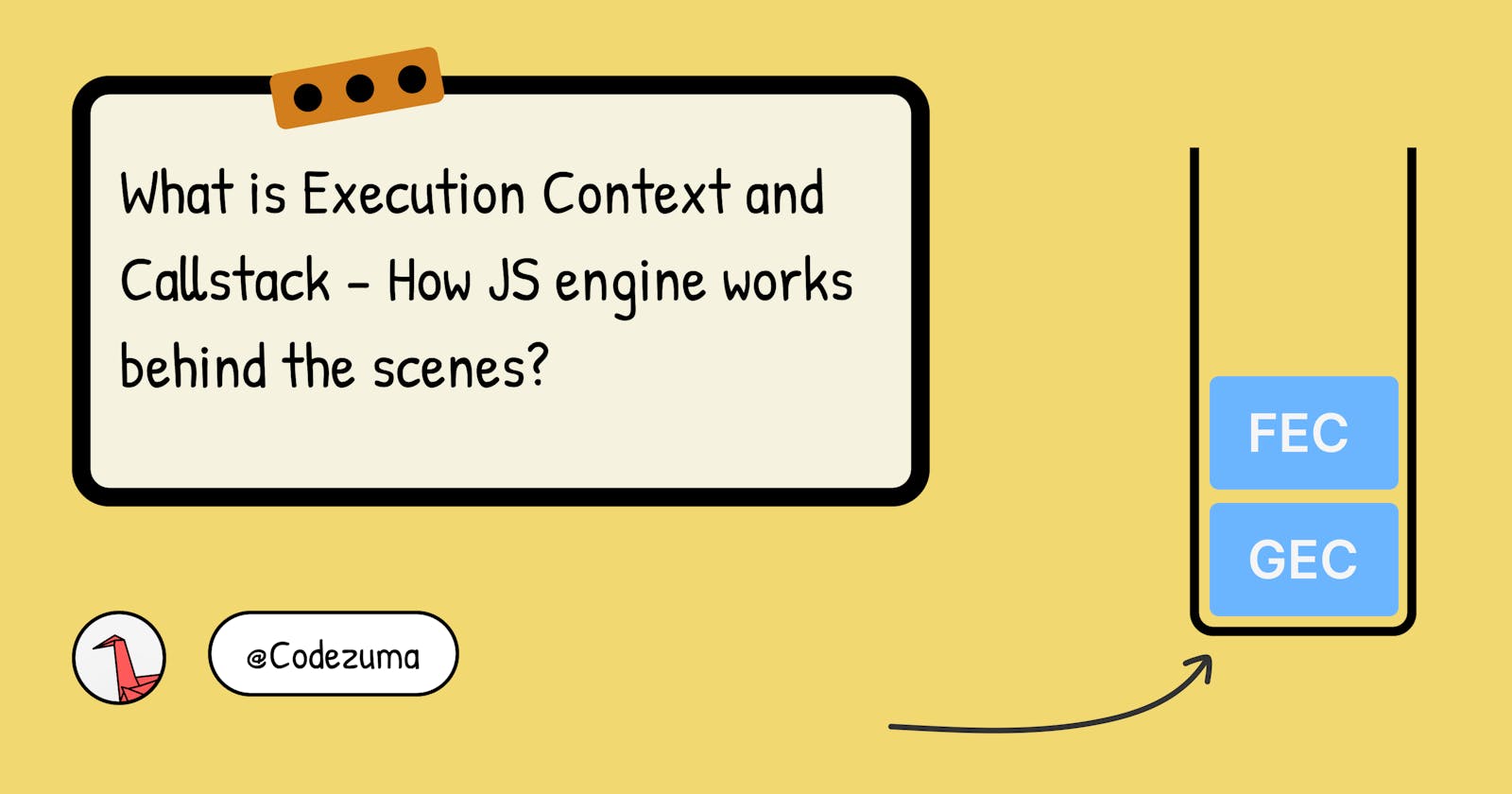 What is Execution Context and Callstack - How JS engine works behind the scenes?