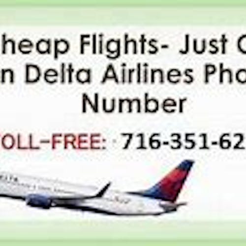 delta airlines flight 716-351-6210  reservation number's photo