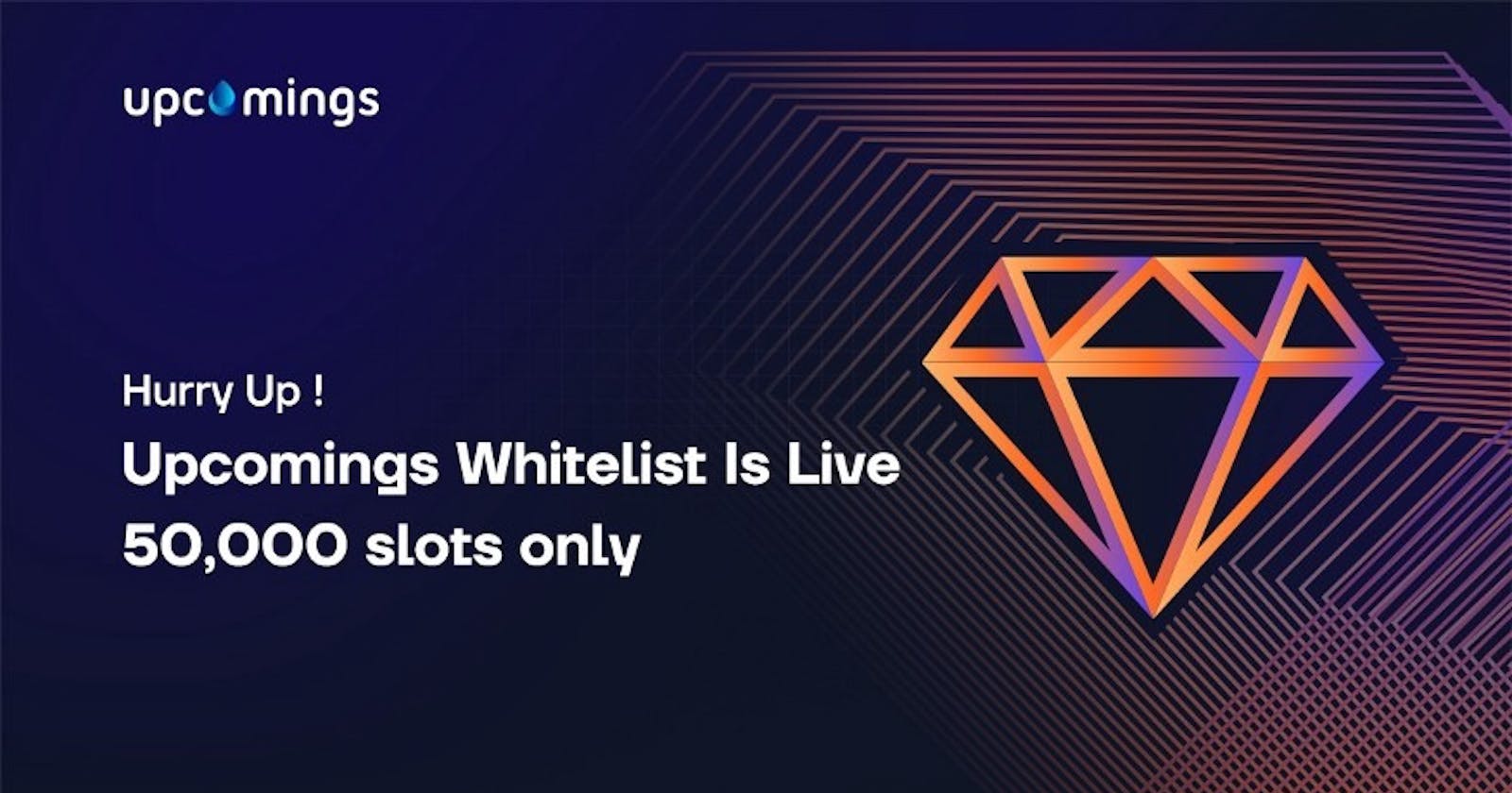 Roped into UpcomingsDAO Airdrop and Whitelist is Live!