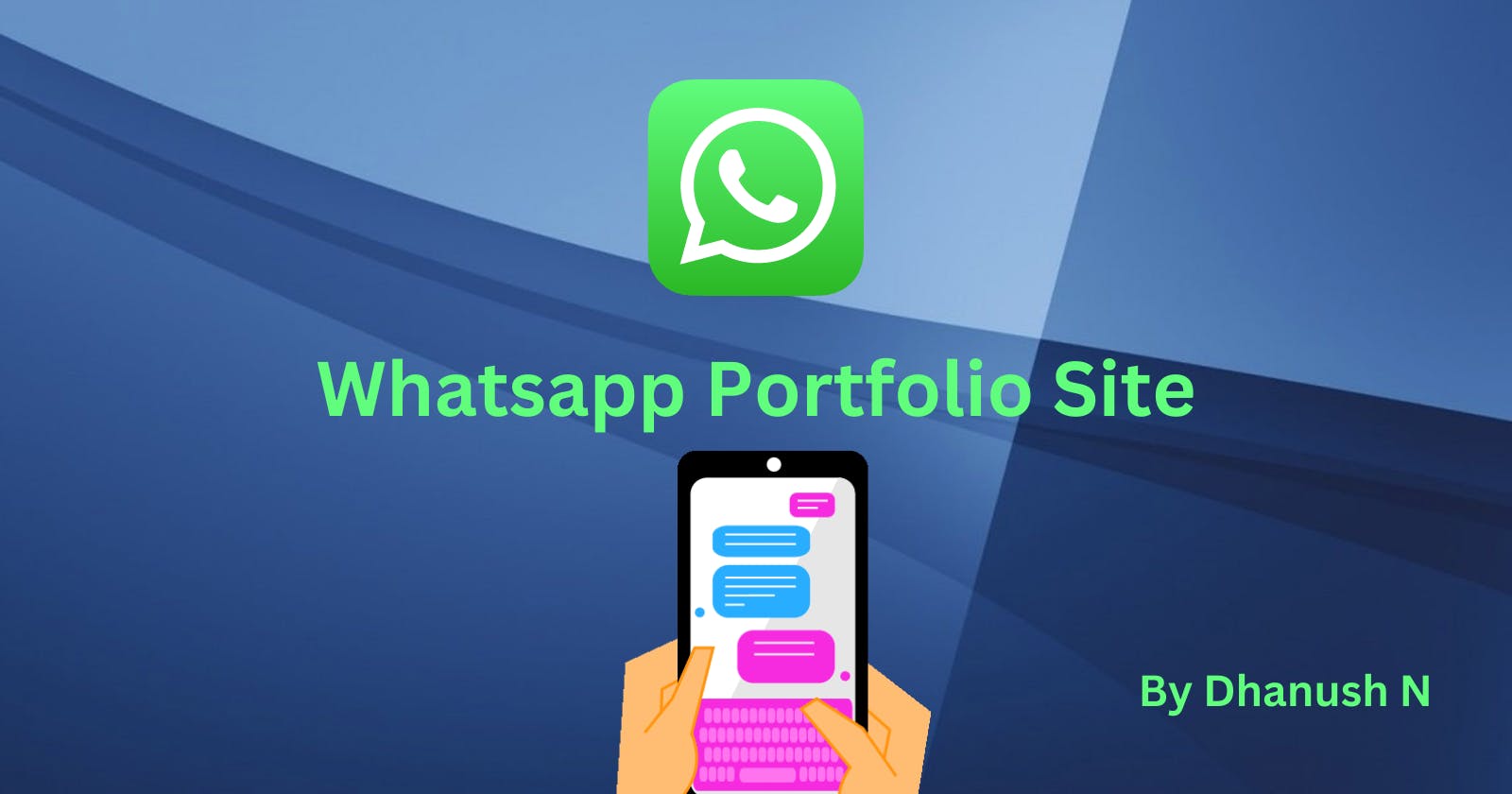 Whatsapp Portfolio Website