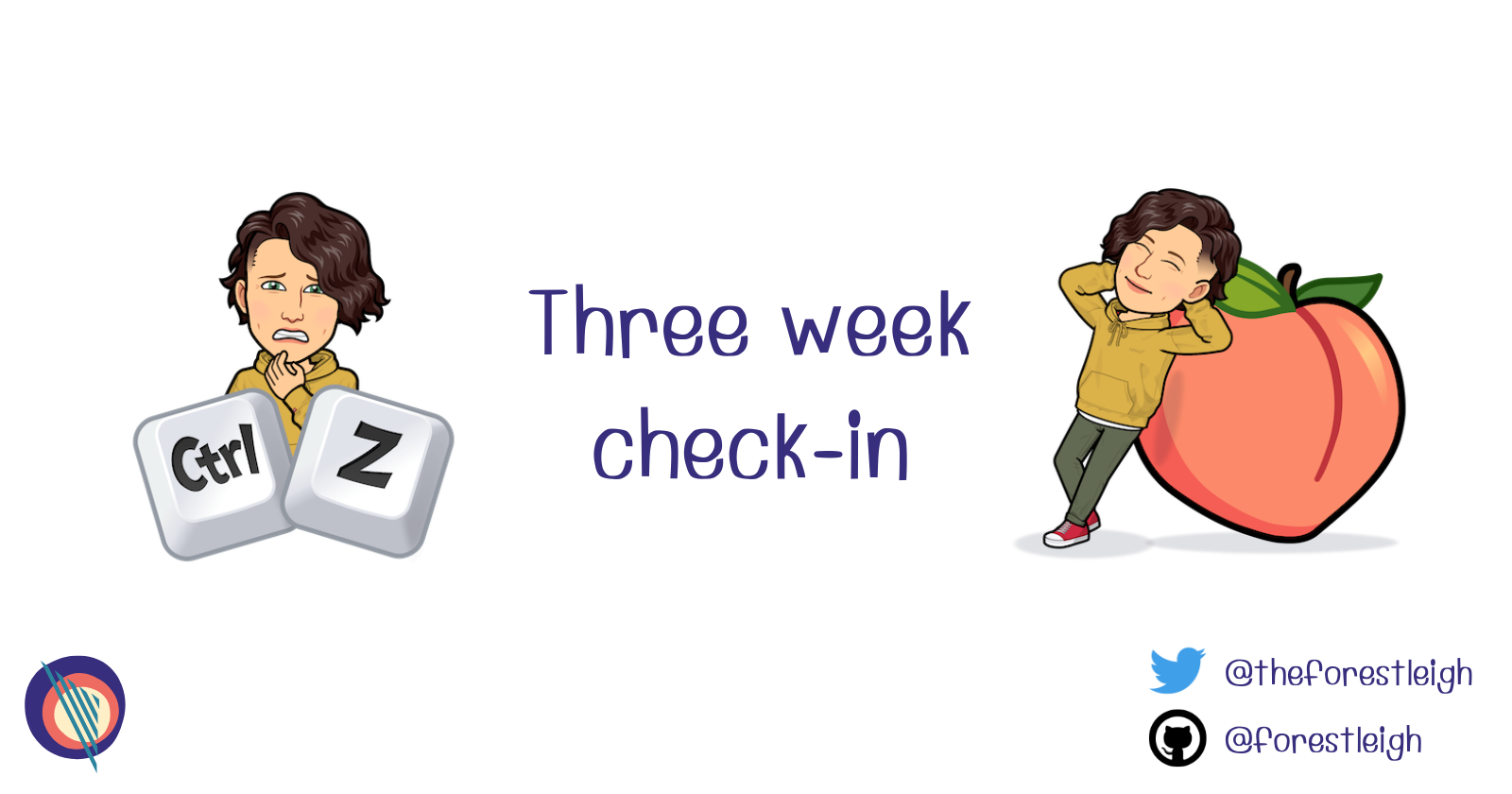 Three Lessons for Three Weeks