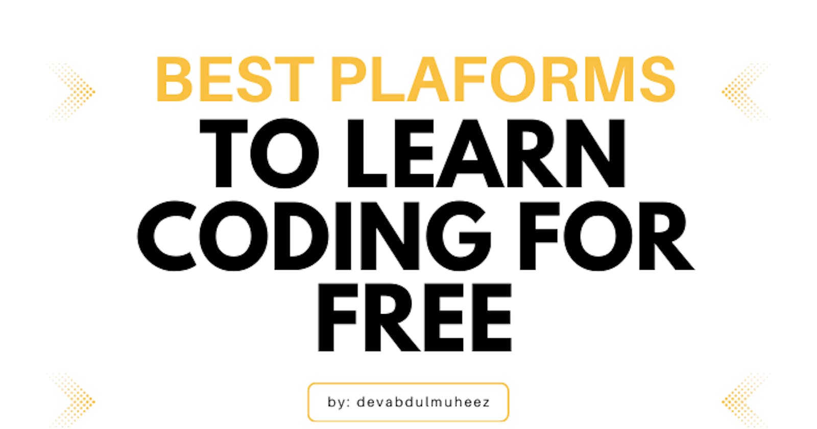 Best Platforms To Learn Coding For Free