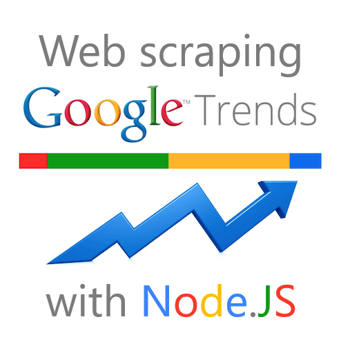 Web scraping Google Trends Realtime search with Nodejs