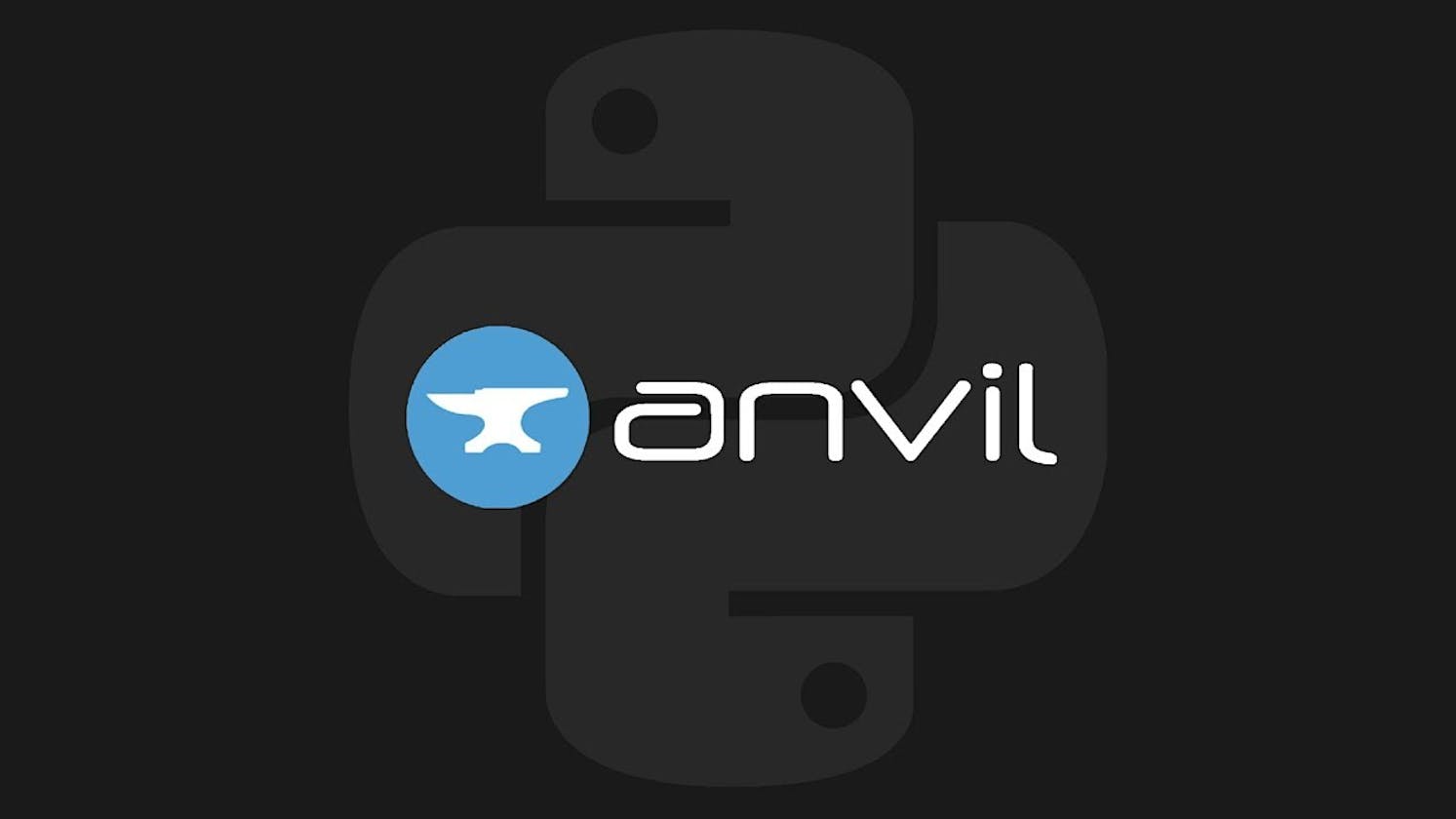 Web app deployment easy with anvil