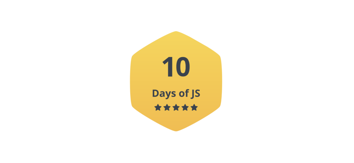 8/10 Days of Javascript