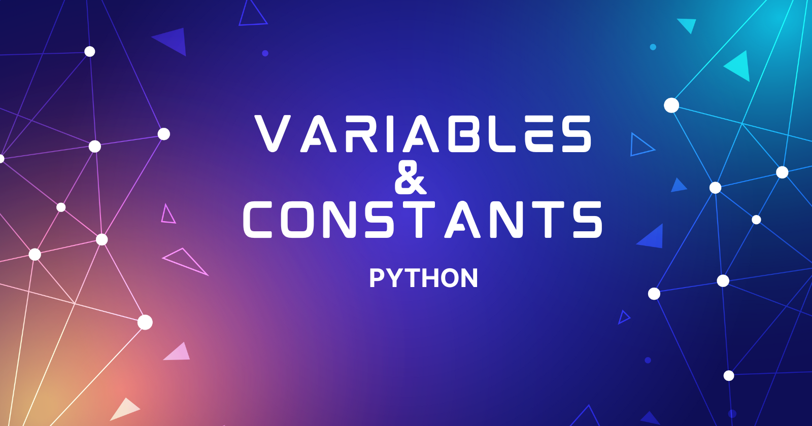 Variables And Constants