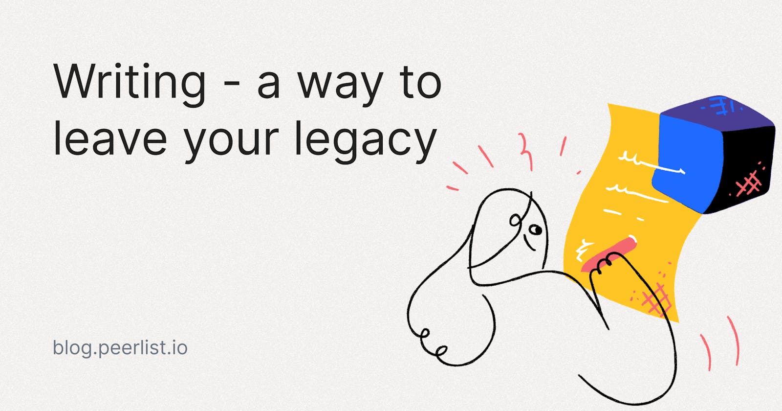 Writing - a way to leave your legacy?