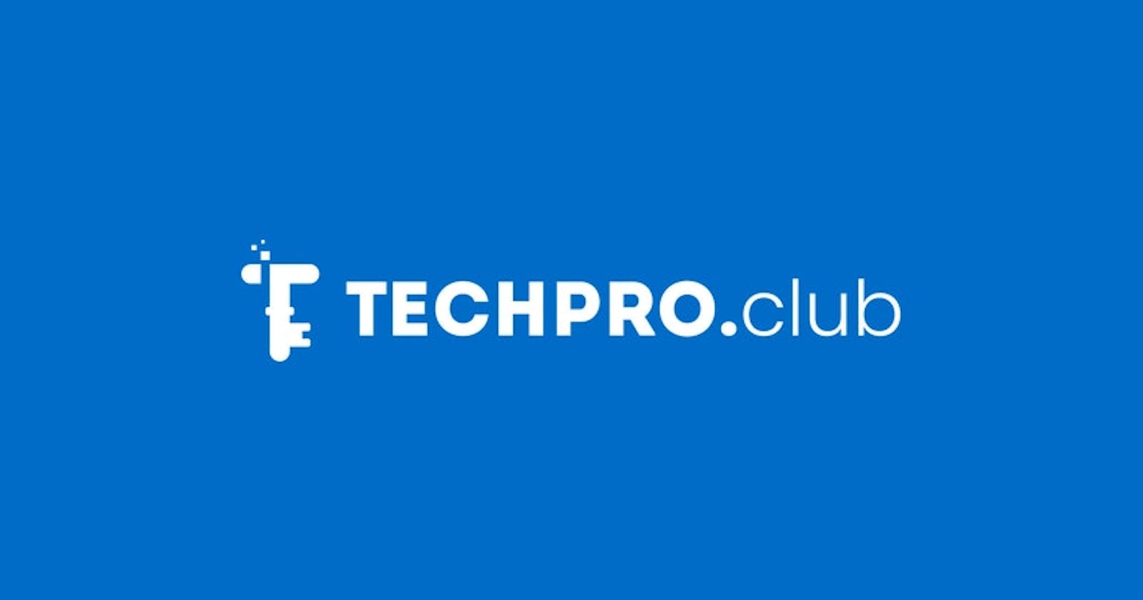 Listing techproclub to hacktoberfest