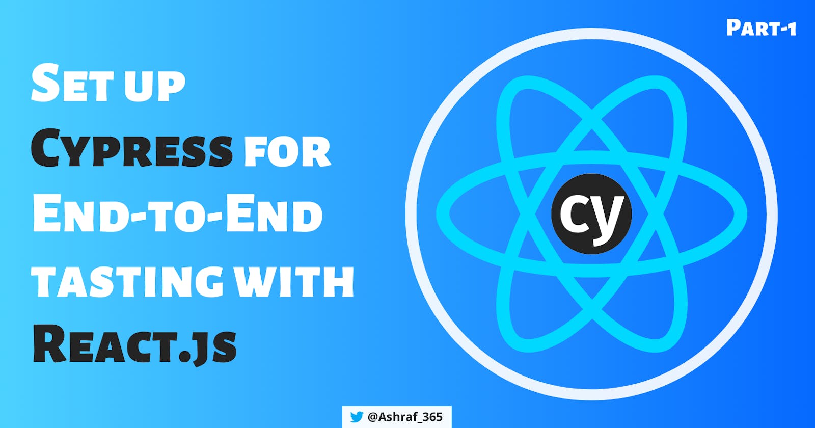 Set up End-to-End  Test In React App With Cypress