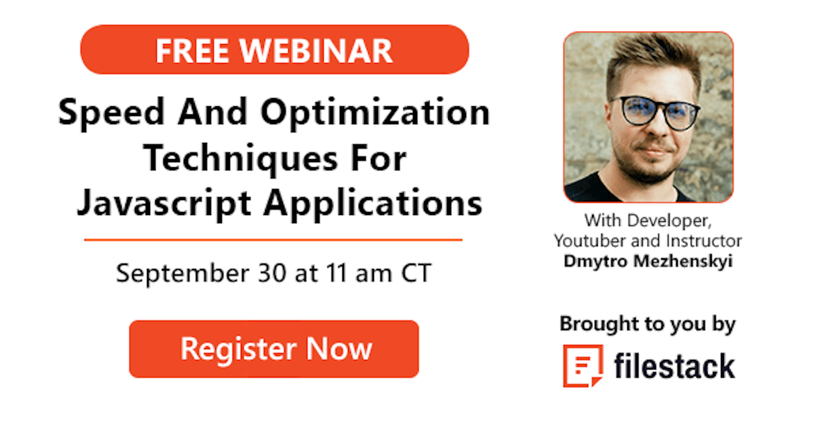 Free Comprehensive Webinar: Ways on How to Optimize JavaScript Apps