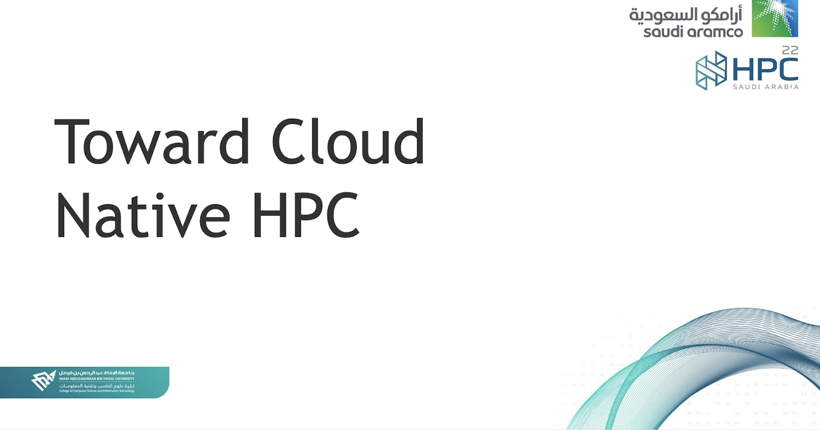Cloud Native HPC scattered thoughts and resources.