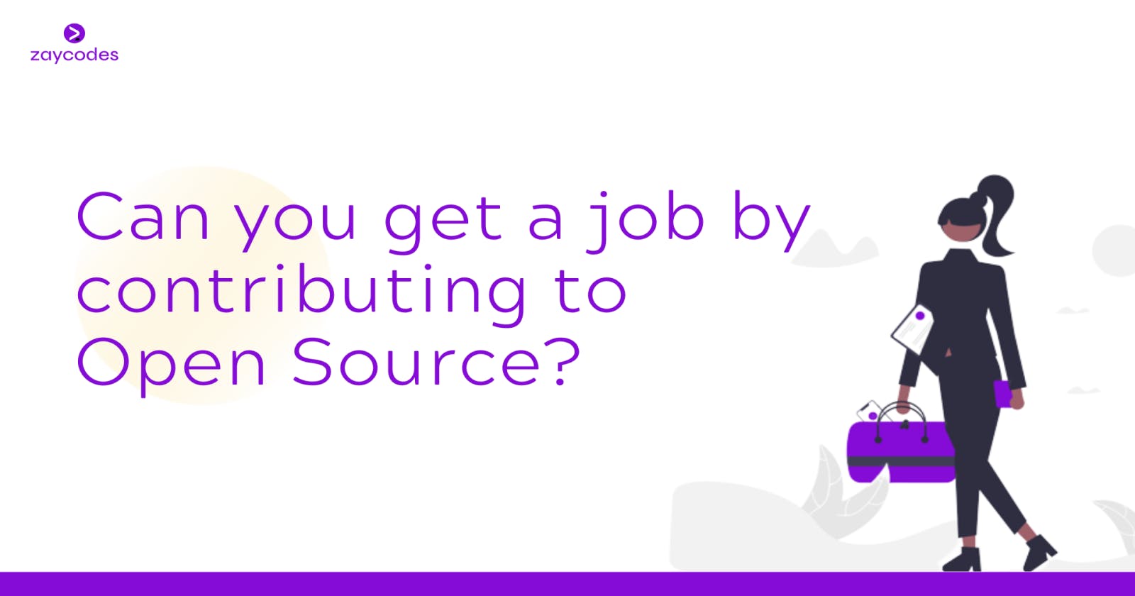 Can you get a job by contributing to Open Source?