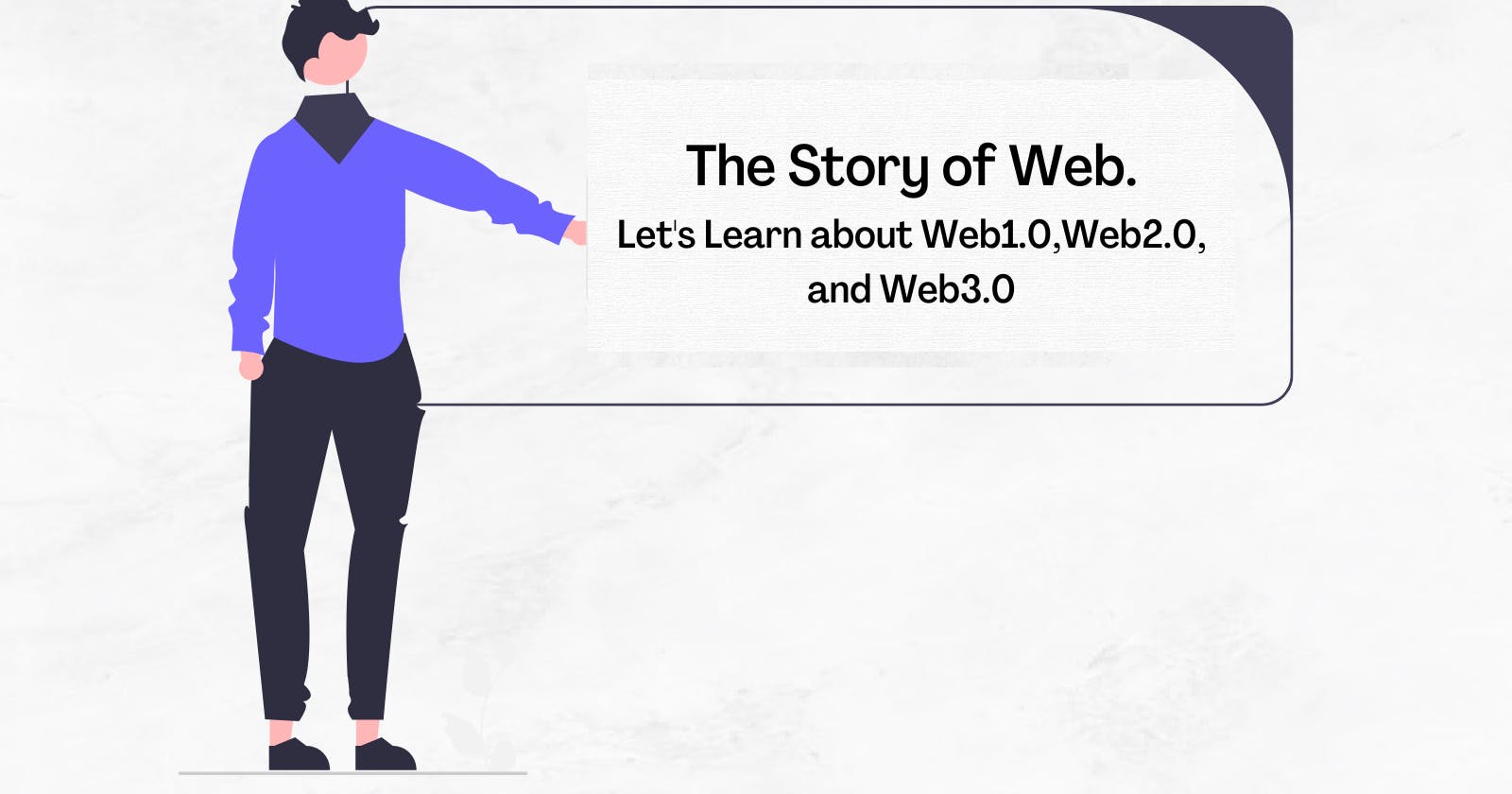 The Story of Web.
Let's Learn about Web1.0,Web2.0 and Web3.0