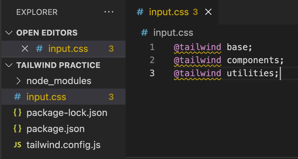 Screenshot of my VSCode window