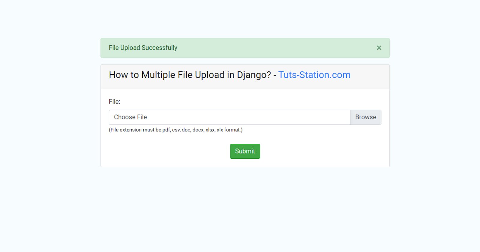 How to Upload Multiple Files in Django?