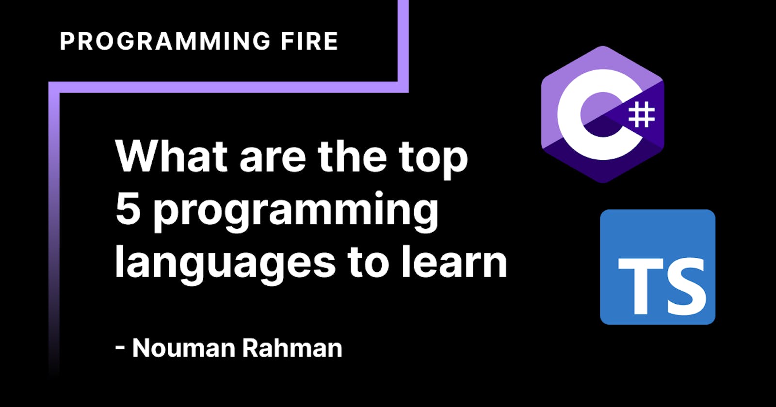 What are the top 5 programming language to learn