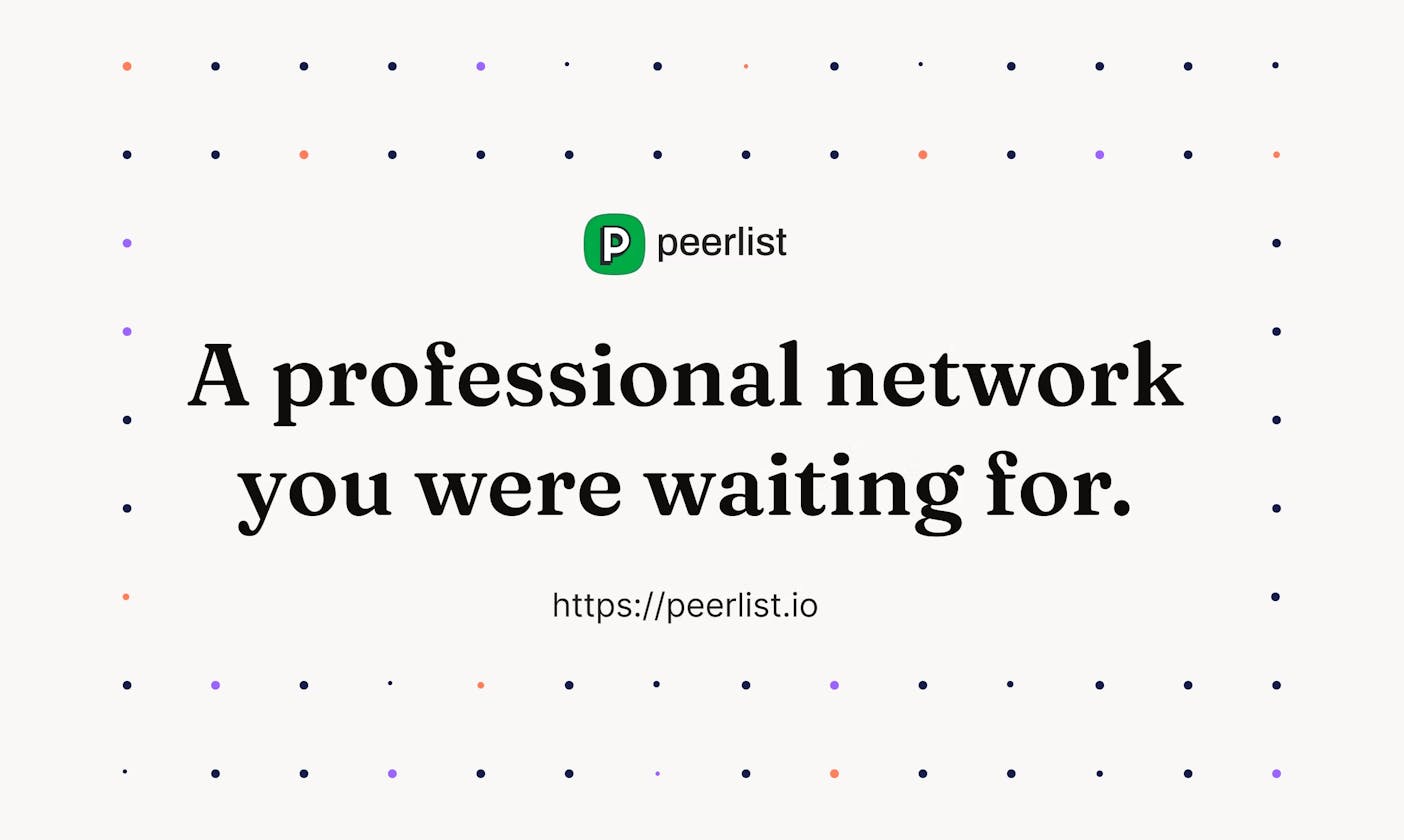 Your only Peer: Peerlist