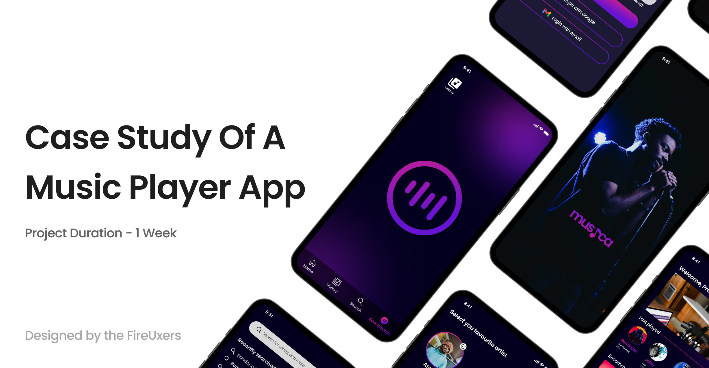 Music Player App Case Study