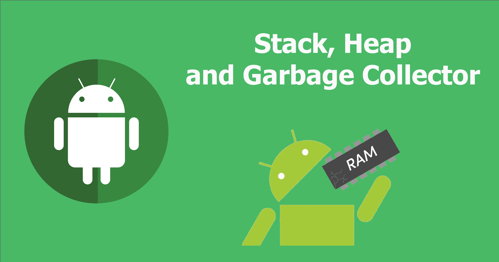 Android Memory Management #1:
Stack, Heap and Garbage Collector