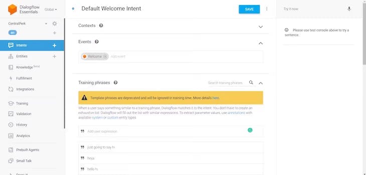 default-welcome-intent