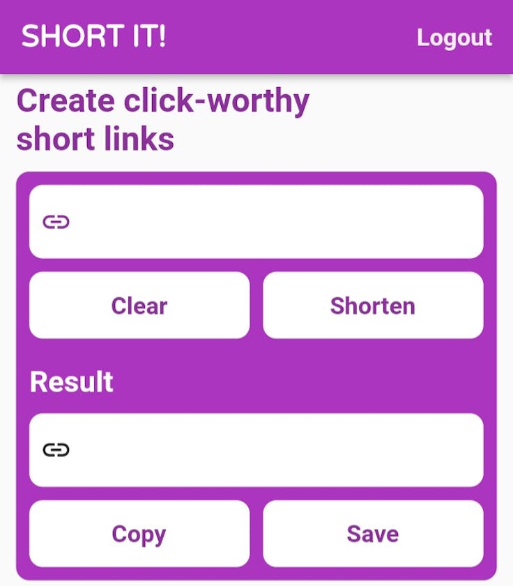 Manage cross-sectional teams to build a functional URL Shortener. SHORT IT!