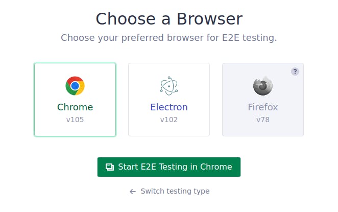 choose a browser