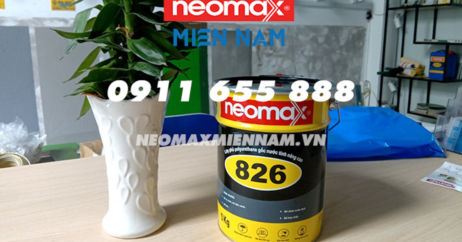 Neomax® 826 - Chất chống thấm gốc nước dạng lỏng