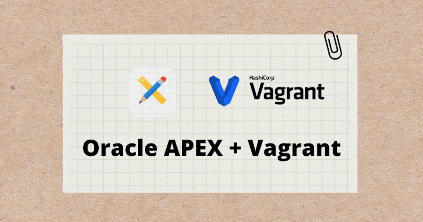 Oracle APEX con Vagrant
