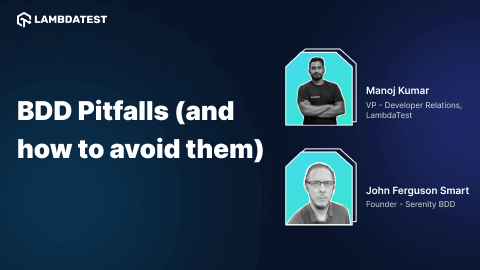 Webinar: BDD Pitfalls and How to Avoid Them