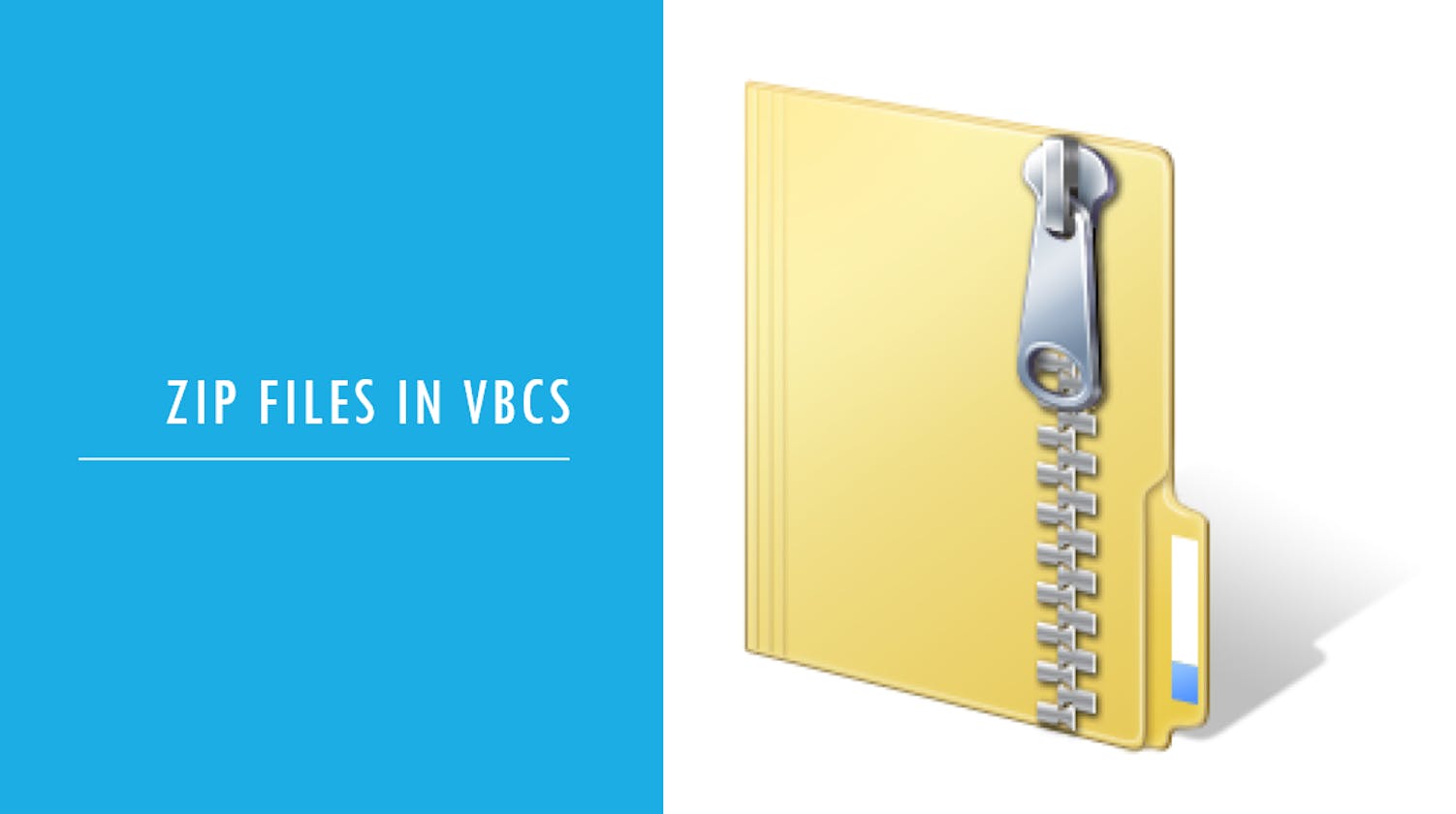 ZIP files in VBCS