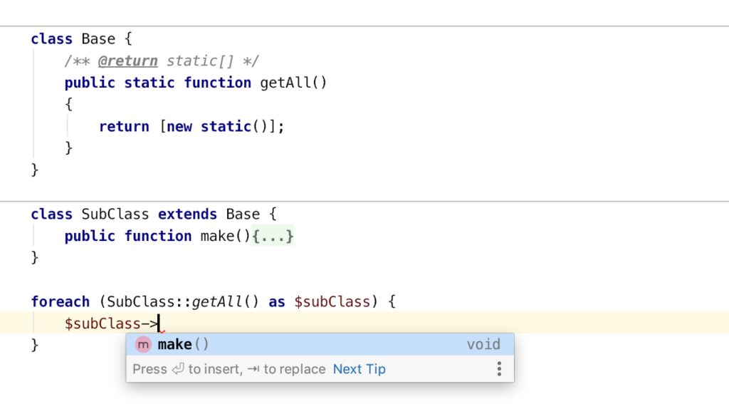 Modern PHPDoc Annotations