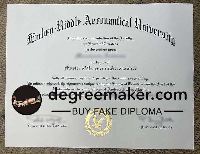 Embry Riddle Aeronautical University diploma..jpg