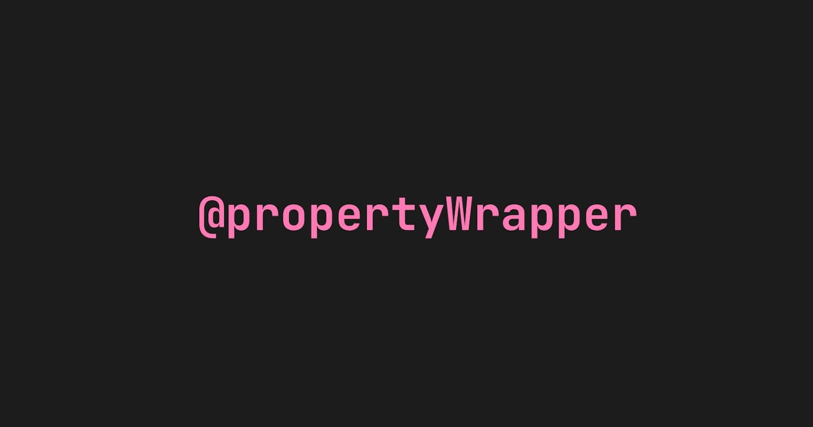 Swift: A Custom Property Wrapper For Disabling Views' Auto Resizing Mask Into Constraints