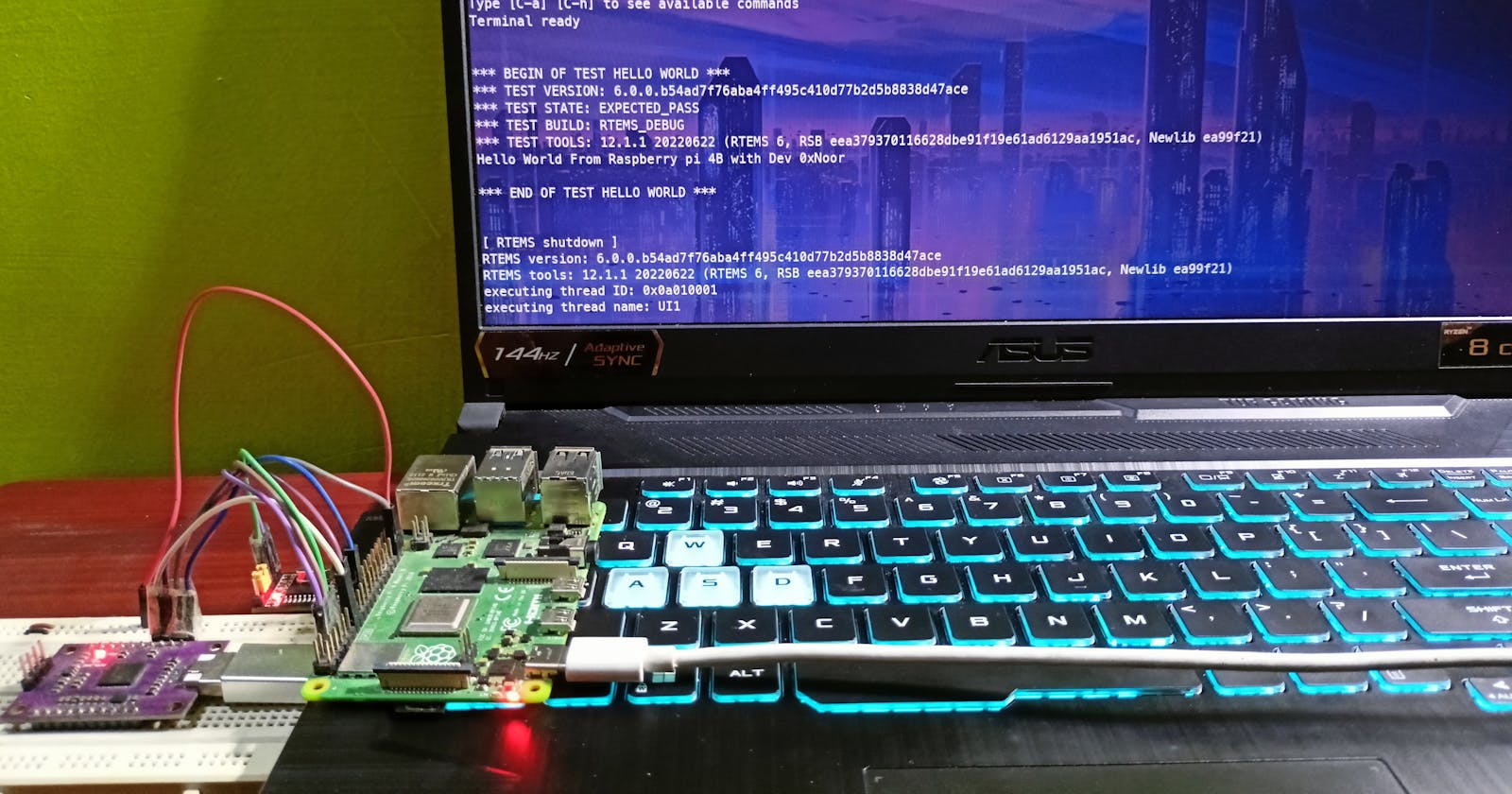 GSoC 2022 Final Submission: RTEMS port for Raspberry pi 4 AArch64