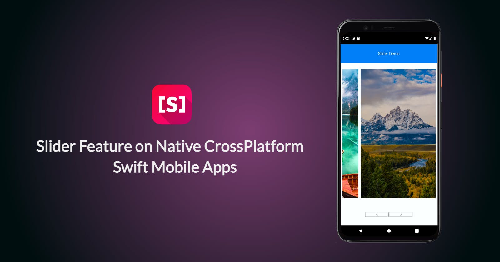 Slider Feature on Native CrossPlatform Swift Mobile Apps